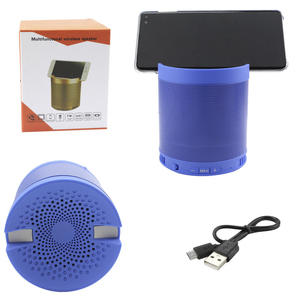 Caixa De Som Bluetooth USB Com SD Card 5W Azul SH-Q3 GENERICO
