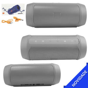 Caixa De Som Charge Mini 2 Bluetooth 6W Resistente Água Cinza Charge Mini 2 GENERICO