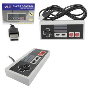 Controle USB Super Nintendo Retrô Para PC e Notebook 8 Botões 7&7 7&7 GENERICO
