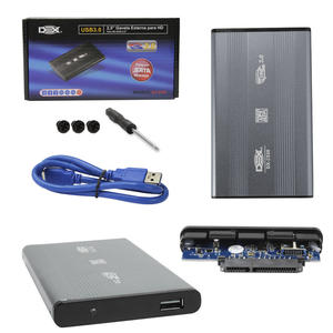 Case Externa para HD 2.5 USB 3.0 5GB/s Cinza DX-2530 DEX DX-2530 DEX