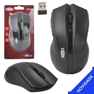 Mouse Wireless USB 2.0 1600 Dpi LTM-320 DEX LTM-320 DEX