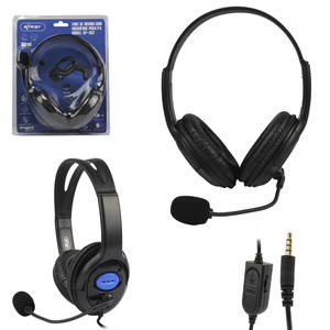 Headphone Gamer Com Microfone Preto KNUP KP-352 KP-352 KNUP
