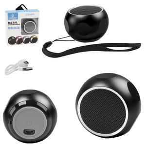 Caixa De Som Bluetooth Mini Speaker 3W Preto LEHMOX LES-M10 LES-M10 LEHMOX