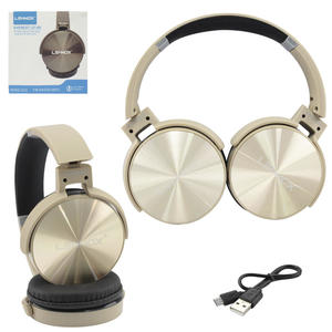 Headphone Wireless Com Microfone Dourado LEHMOX LEF-950 LEF-950 LEHMOX