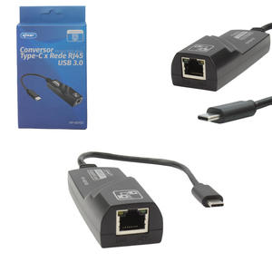 Adaptador USB-C Para Rj45 10/100/1000 Mbps KP-AD103 KNUP