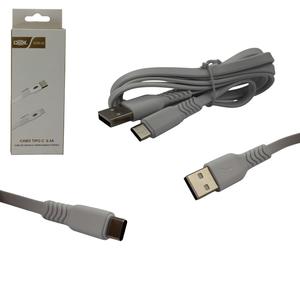 Cabo USB Para USB-C 2.4A 1.2 Metros DEX DCB-22 DEX