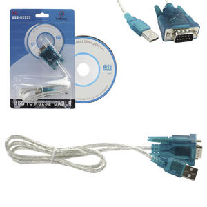 Conversor USB 2.0 Para Serial DB9 9 pinos Rs232 80Cm DEX DP9 dp9 GENERICO