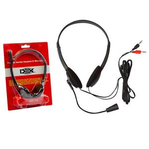 Headphone Com Microfone Headset DF-15 DEX
