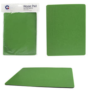 Mouse Pad Simples Verde C: 21CM L: 16CM MPG GLOBAL TIME