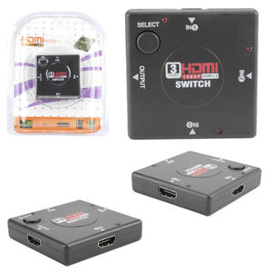 Hub Switch HDMI 3 Entradas e 1 Saída Para HDMI 1080P GENERICO