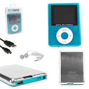 Mp4 Player Com Visor e Entrada SD Card Azul KNUP kp4006 kp-4006 KNUP