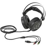 Headphone Gamer 7.1 Sound Effect Led Multi Cor Prata KP-416 KP-416 KNUP
