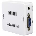 Conversor VGA Para HDMI Com Saída De Áudio CC-VH1K EXBOM
