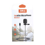 Microfone De Lapela Entrada USB-C MICROFONE GENERICO