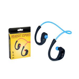 Fone De Ouvido Bluetooth 4.1 Esportivo Azul Hbt-200 HBT-200 INFOKIT