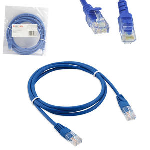 Cabo De Rede Cat6 Azul 1.5 Metro SECCON CY-5128-CAT6-1.5M-BL SECCON