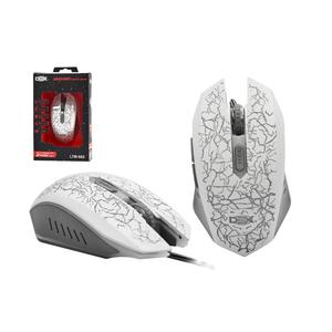 Mouse Gamer 2400 dpi 6 Botões Com Led Branco DEX LTM-982 LTM-982 DEX