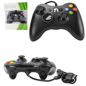 Controle Para Xbox 360 Com Fio Joystick Preto 360 GENERICO