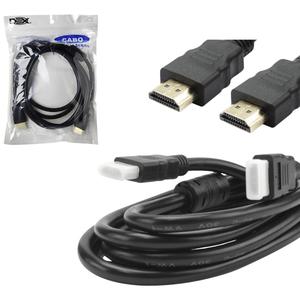 Cabo HDMI 1.8 Metros Macho Para Macho Com Filtro Sem Malha HM18S DEX