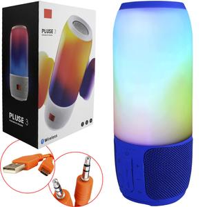 Caixa De Som Bluetooth 20W Pluse 3 Led Azul Pluse 3 GENERICO