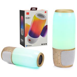 Caixa De Som Bluetooth 20W Pluse 3 Led Dourado Pluse 3 GENERICO