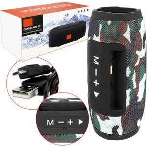 Caixa De Som Charge Mini 3+ Bluetooth 7W Resistente Água Verde 3 + GENERICO