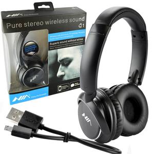 Headphone Bluetooth Micro SD FM Nia Q1 Nia Q1 GENERICO