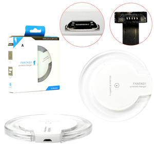 Carregador Sem Fio Charger Wireless + Receptor V8 Android Wirelless Charger GENERICO