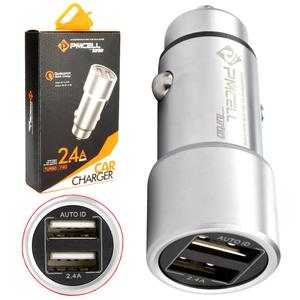 Carregador Veicular 2 Portas Usb 2.4A TURBO-740 PMCELL