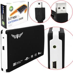 Case Gaveta HD Sata Externo 2.5 USB Notebook Preto - GENERICO