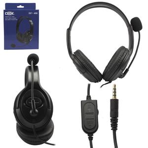 Headphone Gamer Com Microfone Preto Dex DF-400 DF-400 DEX