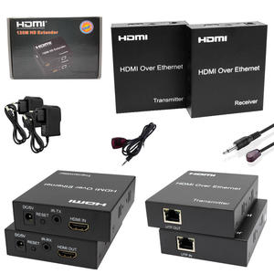 Extensor Hdmi Cat5 Cat6 Par Bivolt 120 Metros De Alcance 1080P EXTENSOR GENERICO