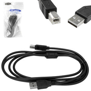 Cabo De Impressora Usb Am Bm 1.8 Metros Preto C-20 DEX