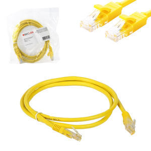 Cabo De Rede Patch Cord 1.5 Metros Amarelo RJ45 CAT6 CY-PC2.5M-6-26-YL SECCON