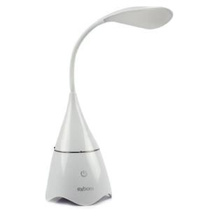 Caixa De Som Bluetooth Com Abajur Em Led Touch 6W Branco (Sem Embalagem) CS-F16BT EXBOM