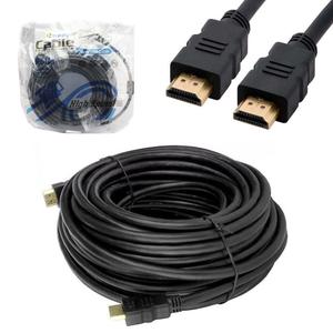 Cabo HDMI Macho para Macho Sem Malha 25 Metros HDMI GENERICO