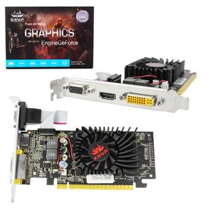 Placa De video graphics 64bit saidas de video DVI-D/HDMI/VGA KP-GT210 KP-GT210 KNUP