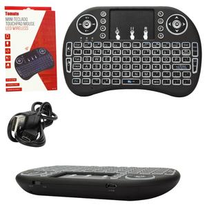 Mini Teclado Wireless Led Com Touchpad TOMATE MCT-107 MCT-107 TOMATE