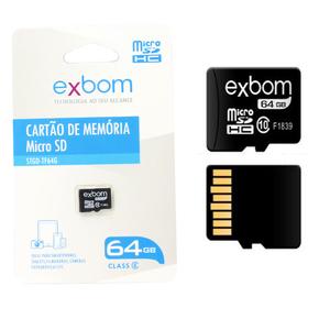 Cartão De Memória Micro SD 64gb Memory Card STGD-TF64G STGD-TF64G EXBOM