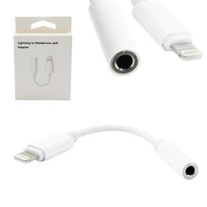 Adaptador para iphone Lightning para conector de fones de ouvido de 3,5mm P2 Fone MY-026 GENERICO