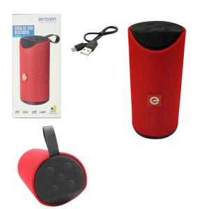 Caixa de Som Portátil Bluetooth Com Microfone SDCard P2 5W Sortido CS-M31BT EXBOM