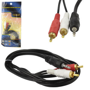 Cabo De Audio P2 Macho Para 2 RCA 1.5 Metros P2-RCA-2 GENERICO