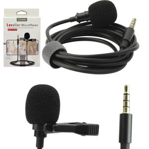 Microfone De Lapela Entrada P2 HSX-M01 GENERICO