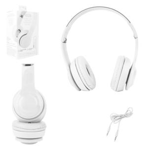 Headphone Com Microfone Bass Branco KNUP KP-435 KP-435 KNUP