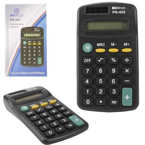 Calculadora Eletronica 8 Digitos Preto PS-402 PS-402 HOOPSON