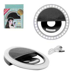 Luz De Selfie 36 Leds Luz forte Preto XJ-01 XJ-01 GENERICO