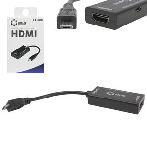 Conversor Mhl Para HDMI De Até 1080P Smartphone E Tablet MHL P/ HDMI GENERICO