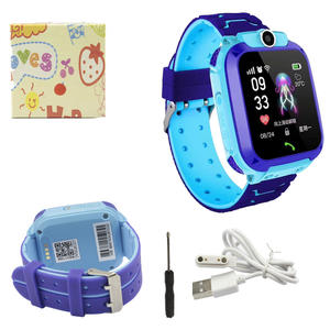 Relógio Inteligente Smartwatch Infantil Bluetooth Multi Funções Azul V6 V6 GENERICO