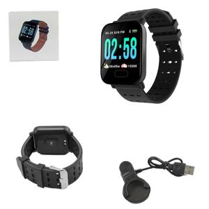 Relógio Inteligente Smartwatch Multi Funções Preto XT-A6 cores diversas XT-A6 GENERICO