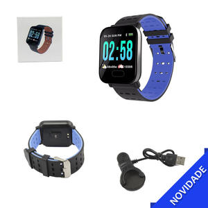 Relógio Inteligente Smartwatch Multi Funções Azul XT-A6 XT-A6 GENERICO